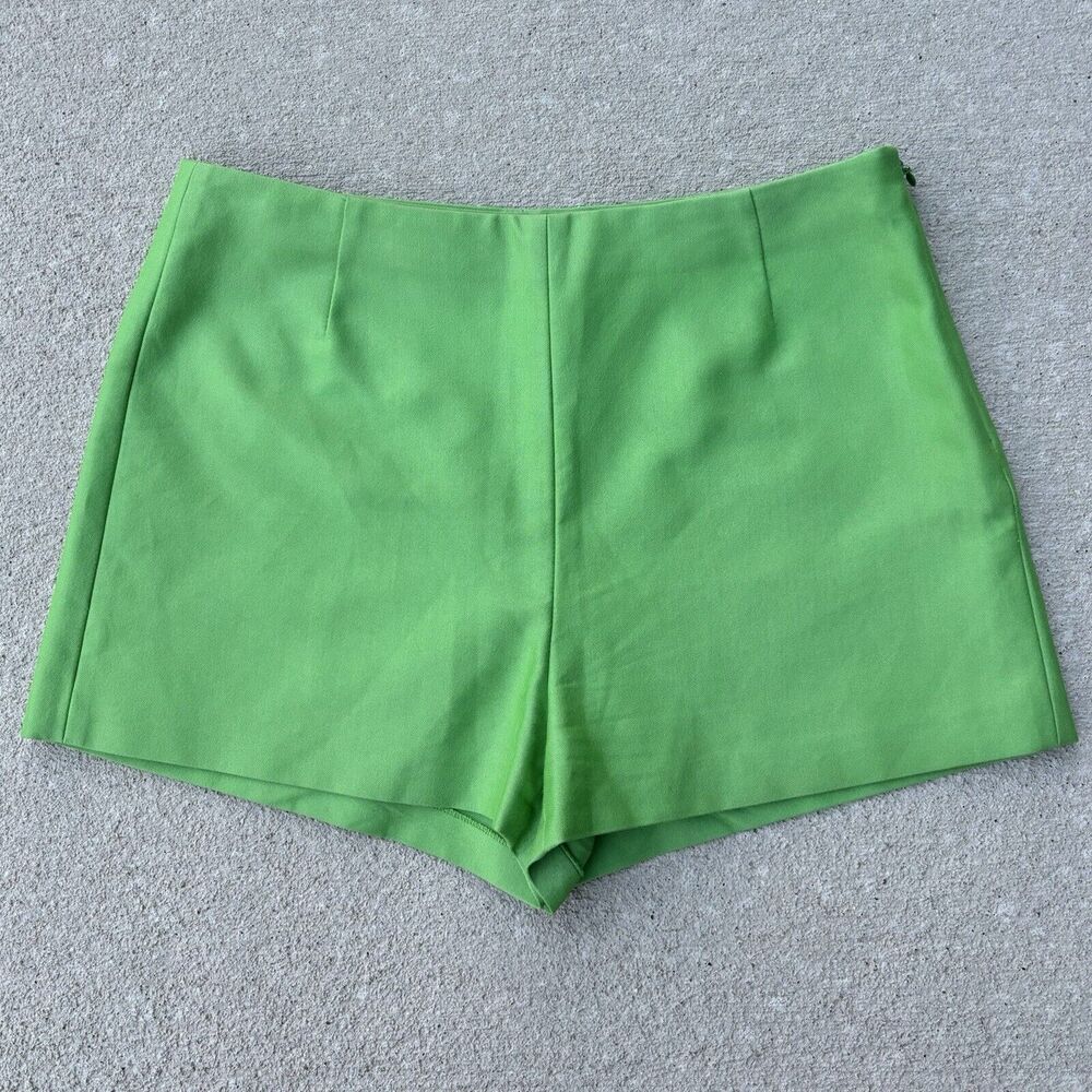 Valentino Green Jean Shorts
